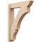 Ekena Millwork 6-in W x 26-in D x 34-in H Balboa Trad Rough Cedar Woodgrain TimberThane Outlooker, Primed Tan OUTUR060X26X34BOA04RCPR - alternate 1